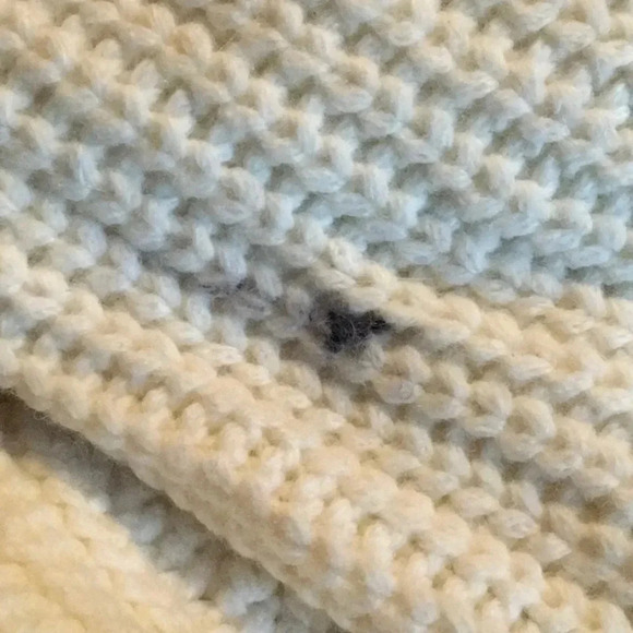 Madewell Everett Rib Play Ribbed Cable Knit Sweater Pullover Blouse Top Plus 2X - Picture 7 of 9